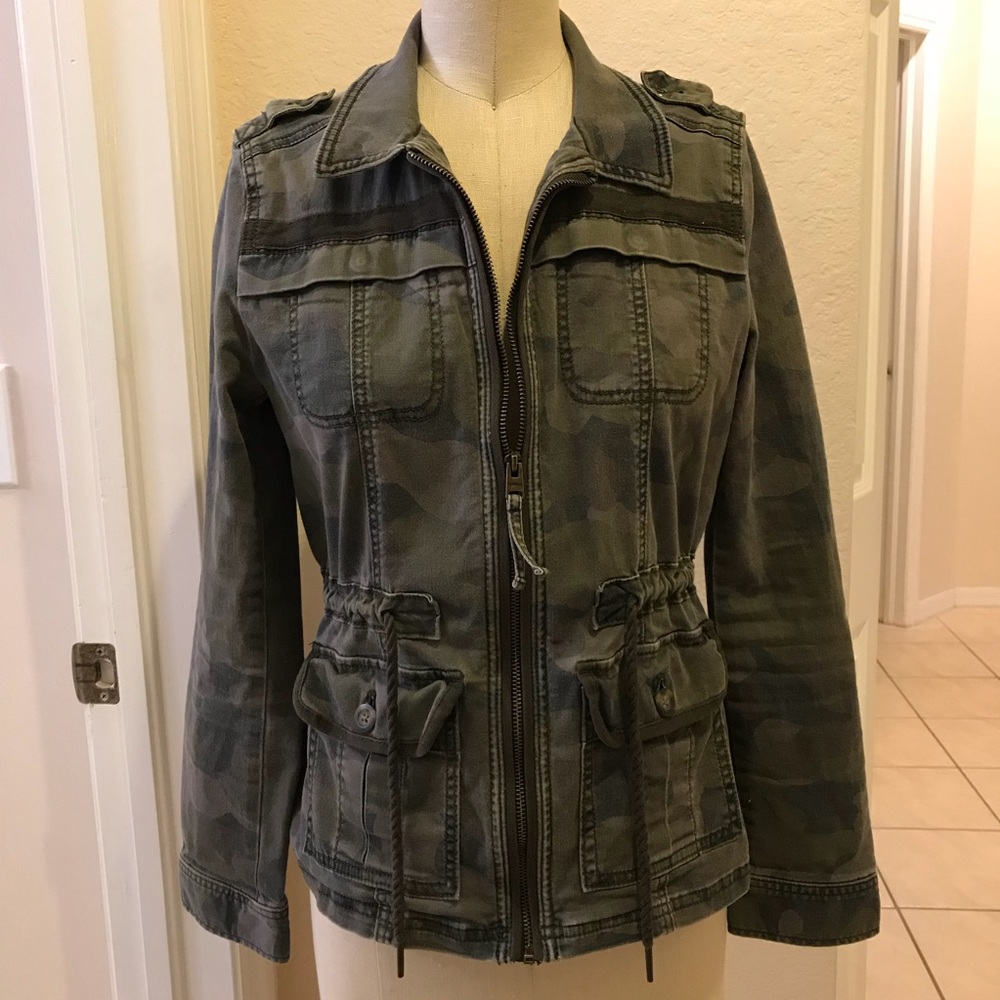 Express Camo Cargo Jacket